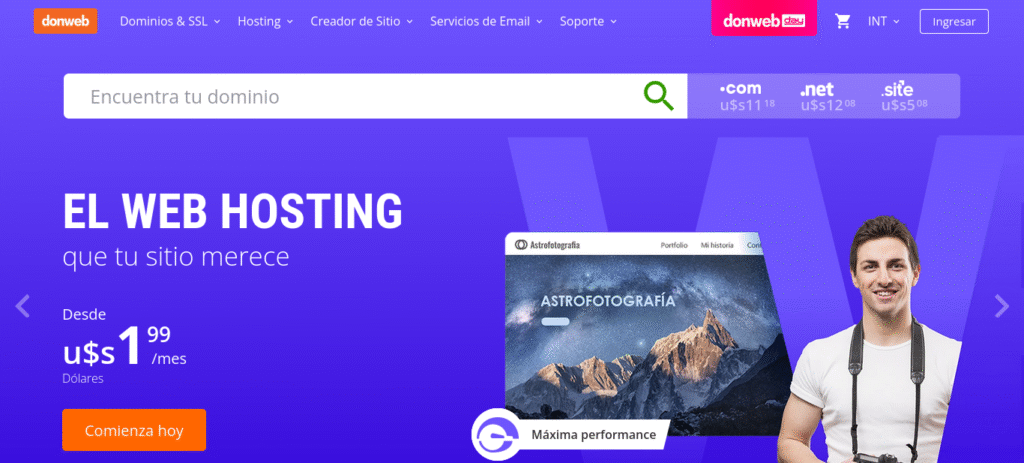 Reseña de DonWeb