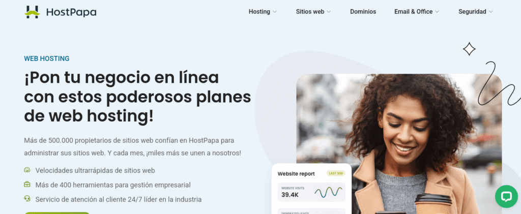 Reseña de Hostpapa