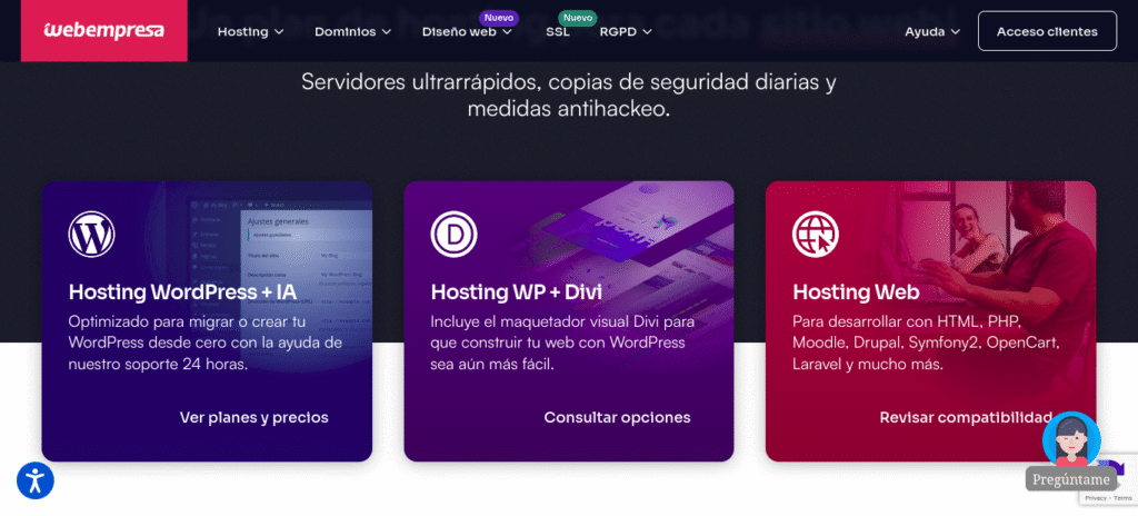Reseña de Webempresa